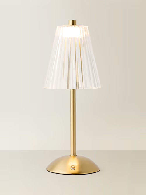GOLD RECHARGE TABLE LAMP